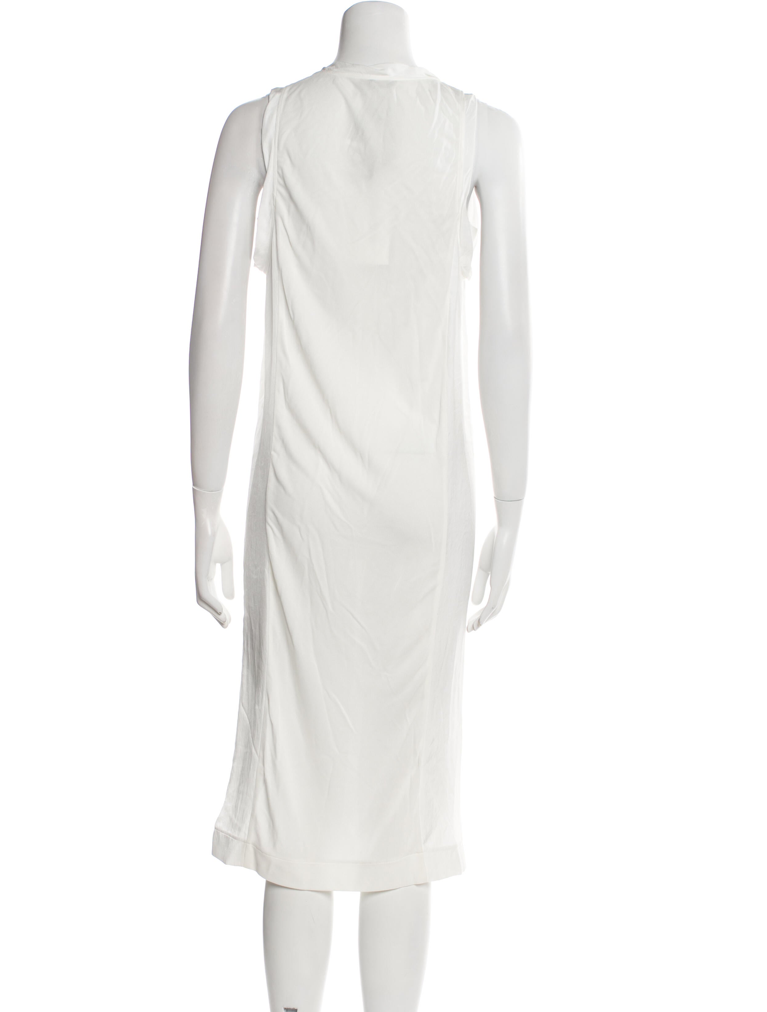 Tom Ford Scoop Neck Midi Length Dress