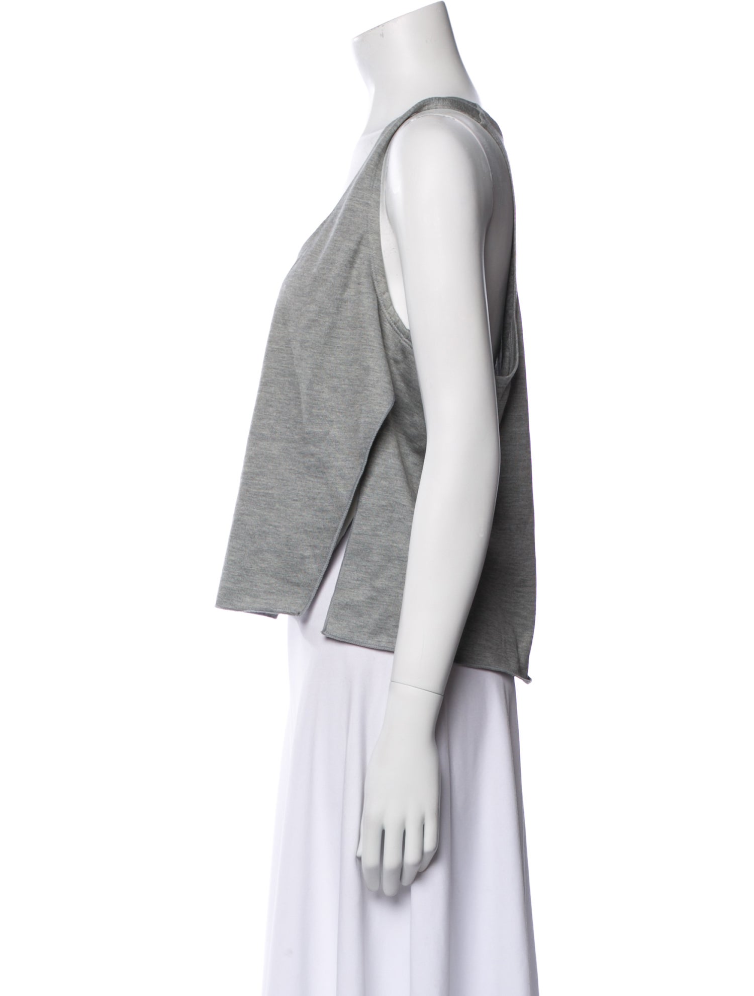 Tom Ford Scoop Neck Sleeveless Crop Top