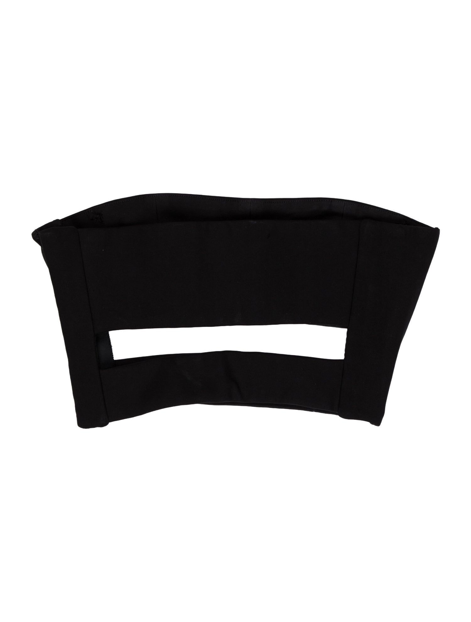 Tom Ford Satin Strapless Crop Top