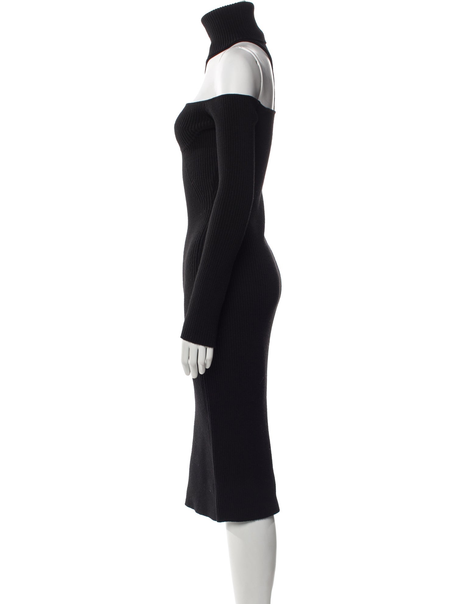 Tom Ford Turtleneck Midi Length Dress