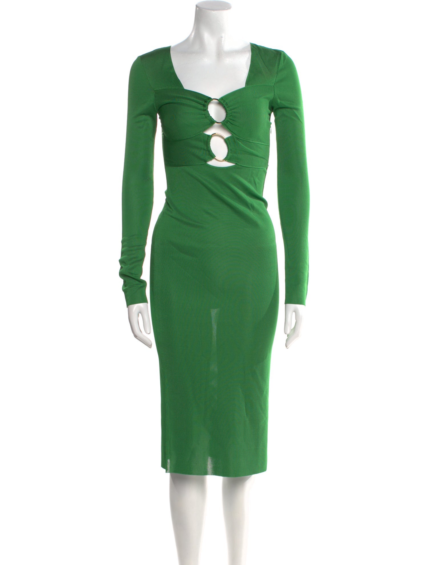 Tom Ford Square Neckline Midi Length Dress