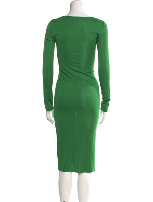 Tom Ford Square Neckline Midi Length Dress