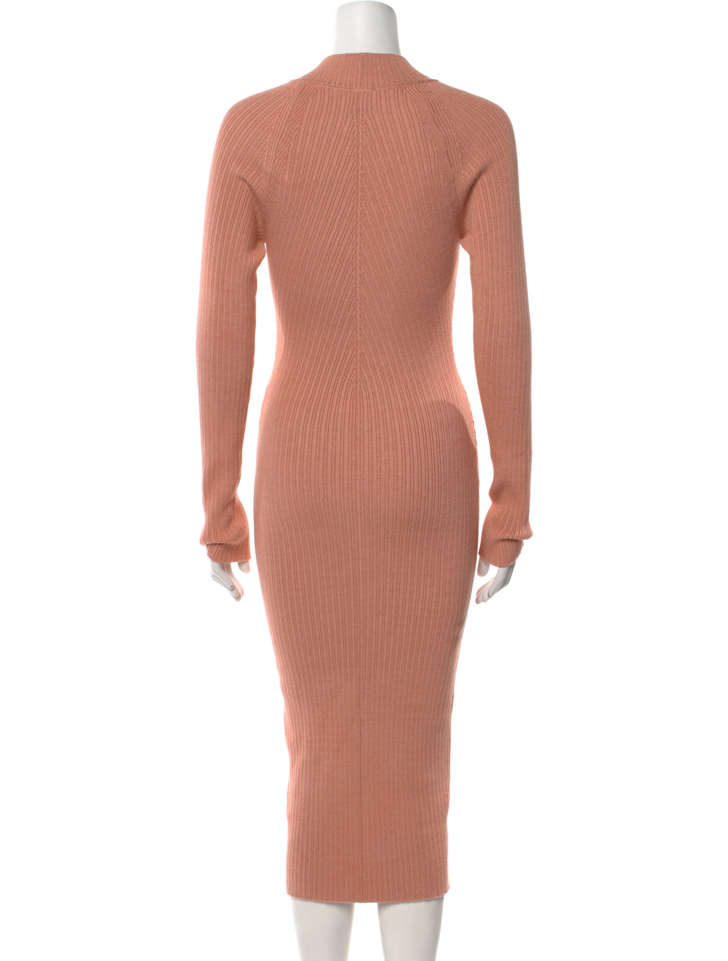Tom Ford Mock Neck Midi Length Dress