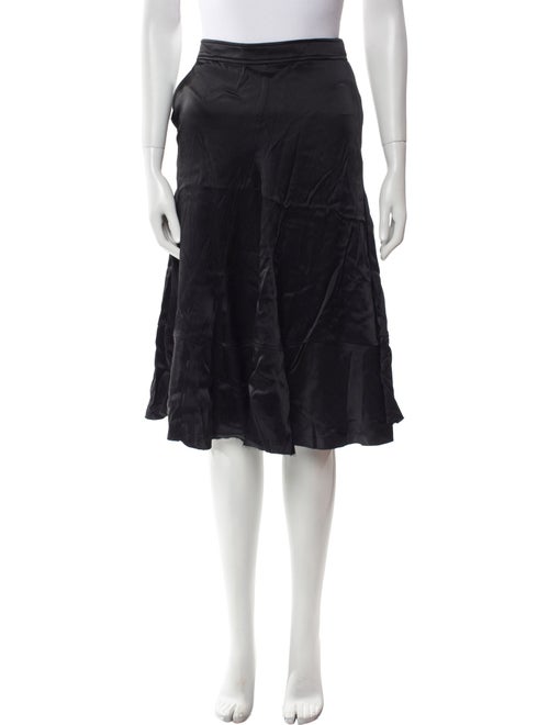 Tom Ford Raw-Edge Trim Knee-Length Skirt
