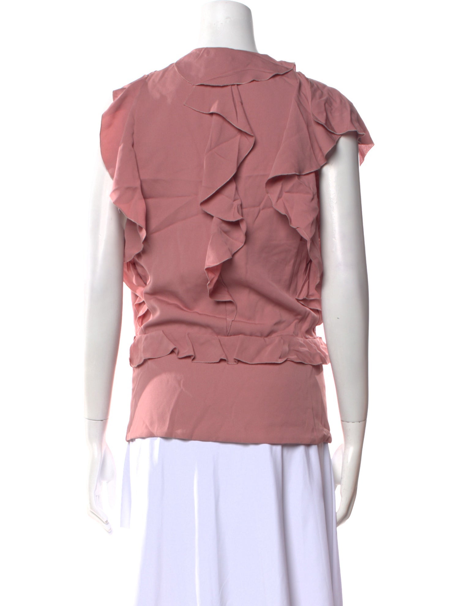 Tom Ford V-Neck Sleeveless Blouse