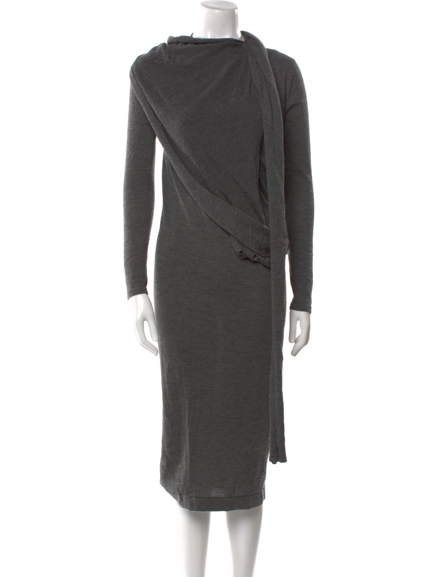 Tom Ford Wool Midi Length Dress