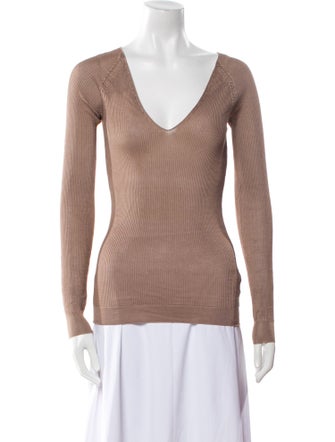 Tom Ford Silk V-Neck Top