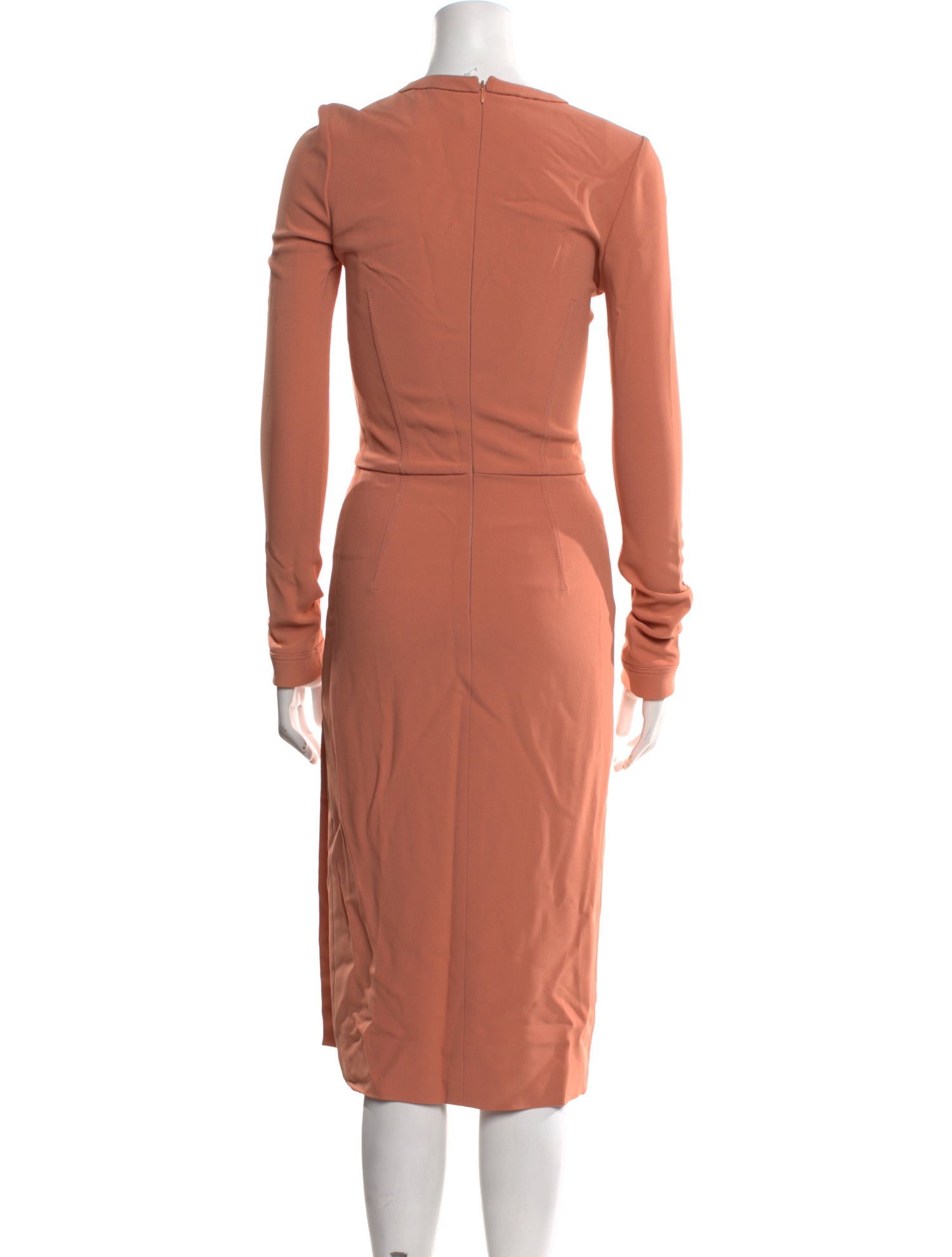 Tom Ford Crew Neck Midi Length Dress
