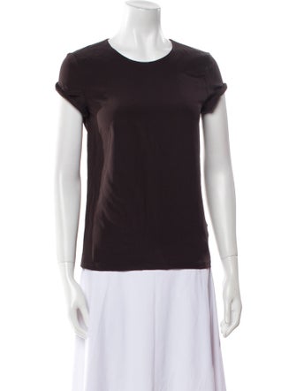 Tom Ford Silk Scoop Neck T-Shirt