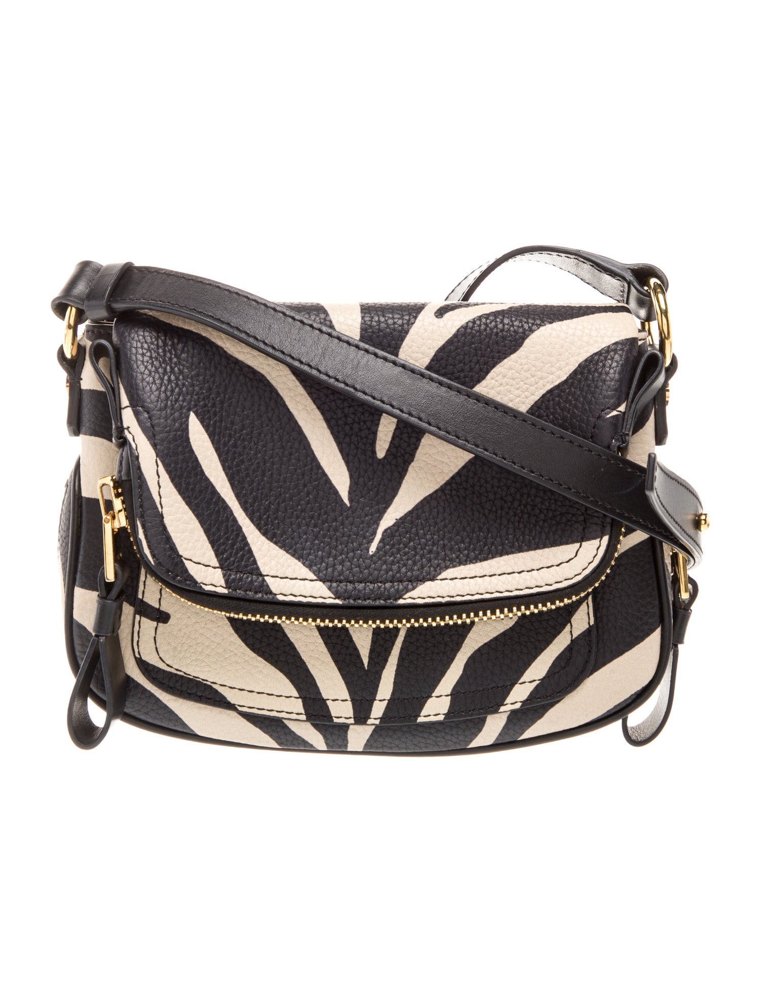 Tom Ford Leather Messenger Bag