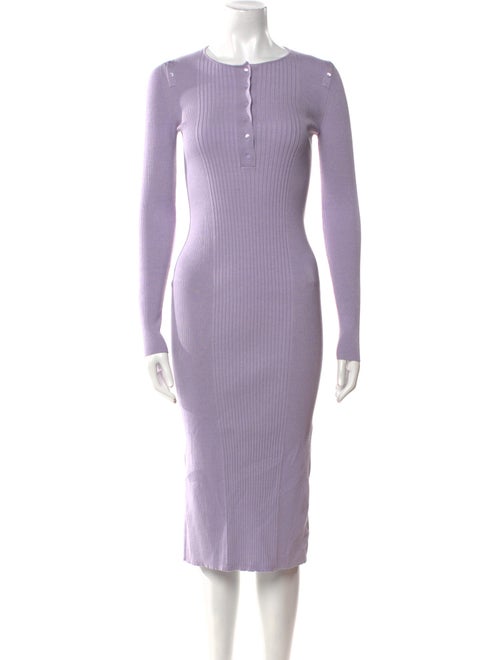 Tom Ford Bateau Neckline Midi Length Dress