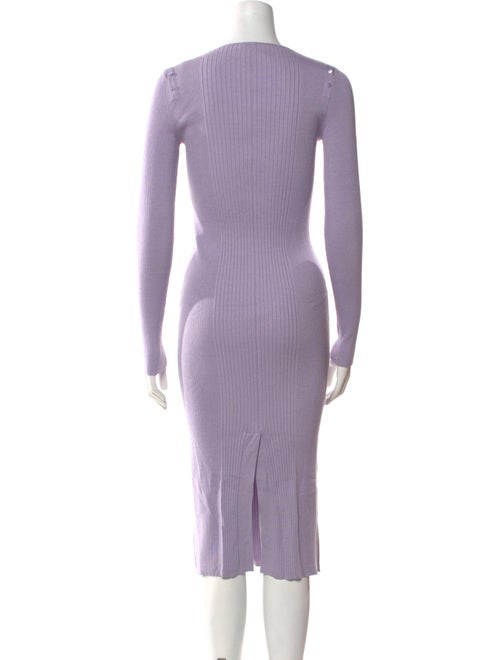 Tom Ford Bateau Neckline Midi Length Dress