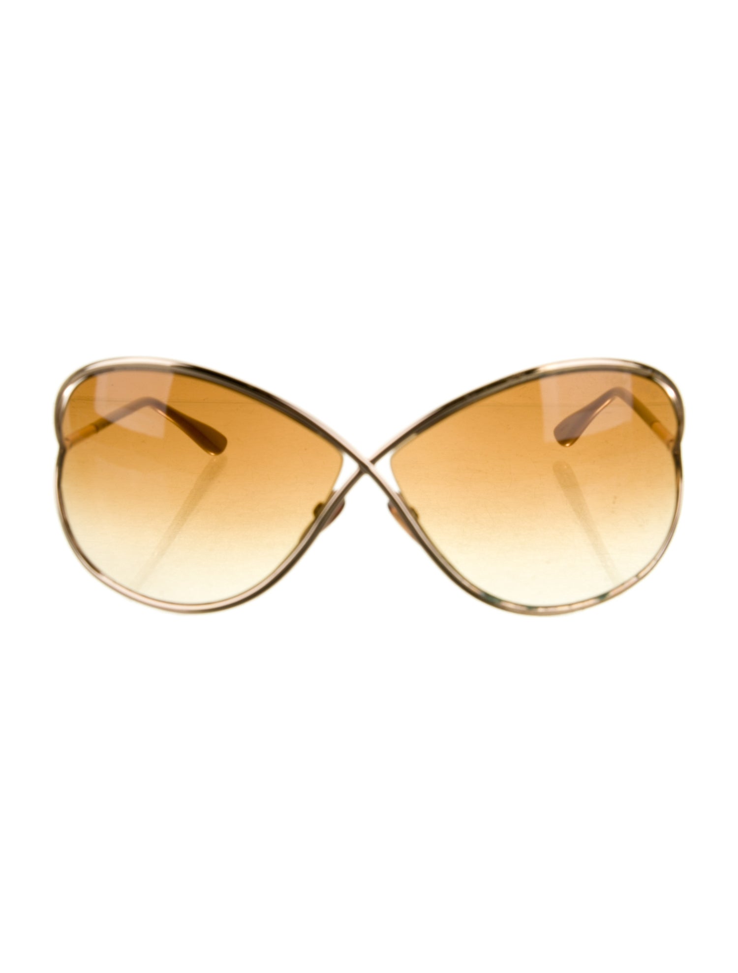 Tom Ford Oversize Gradient Sunglasses