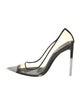 Tom Ford PVC Leather Trim Embellishment Pumps