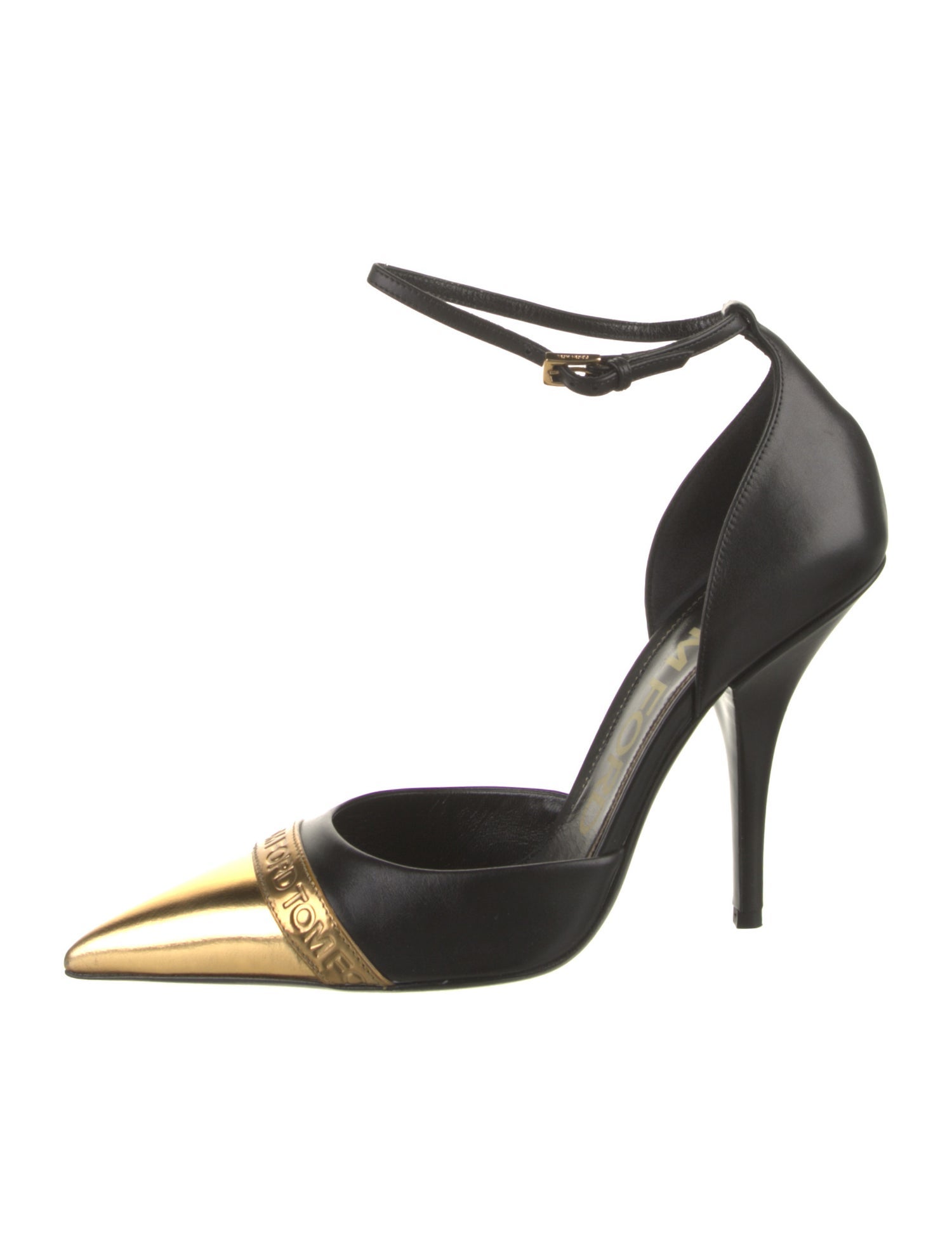 Tom Ford Leather D'Orsay Pumps