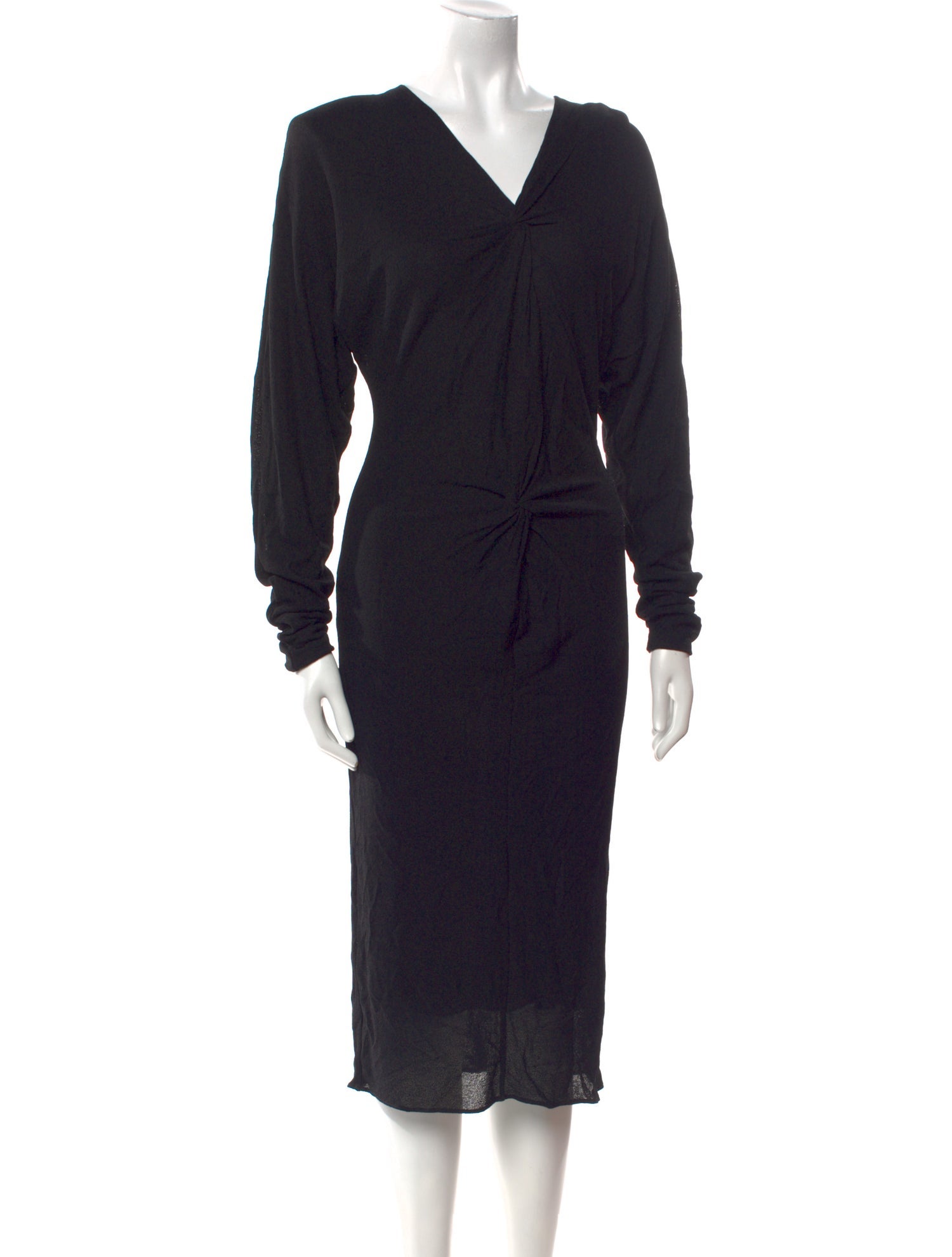 Tom Ford V-Neck Midi Length Dress