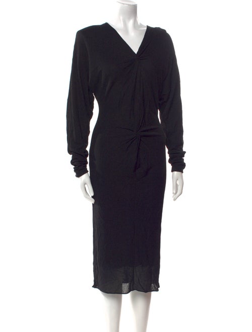 Tom Ford V-Neck Midi Length Dress