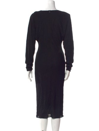 Tom Ford V-Neck Midi Length Dress