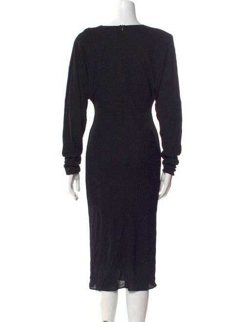 Tom Ford V-Neck Midi Length Dress