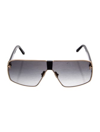 Tom Ford Shield Gradient Sunglasses