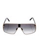 Tom Ford Shield Gradient Sunglasses