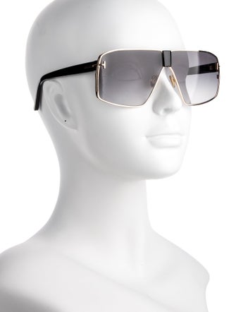 Tom Ford Shield Gradient Sunglasses