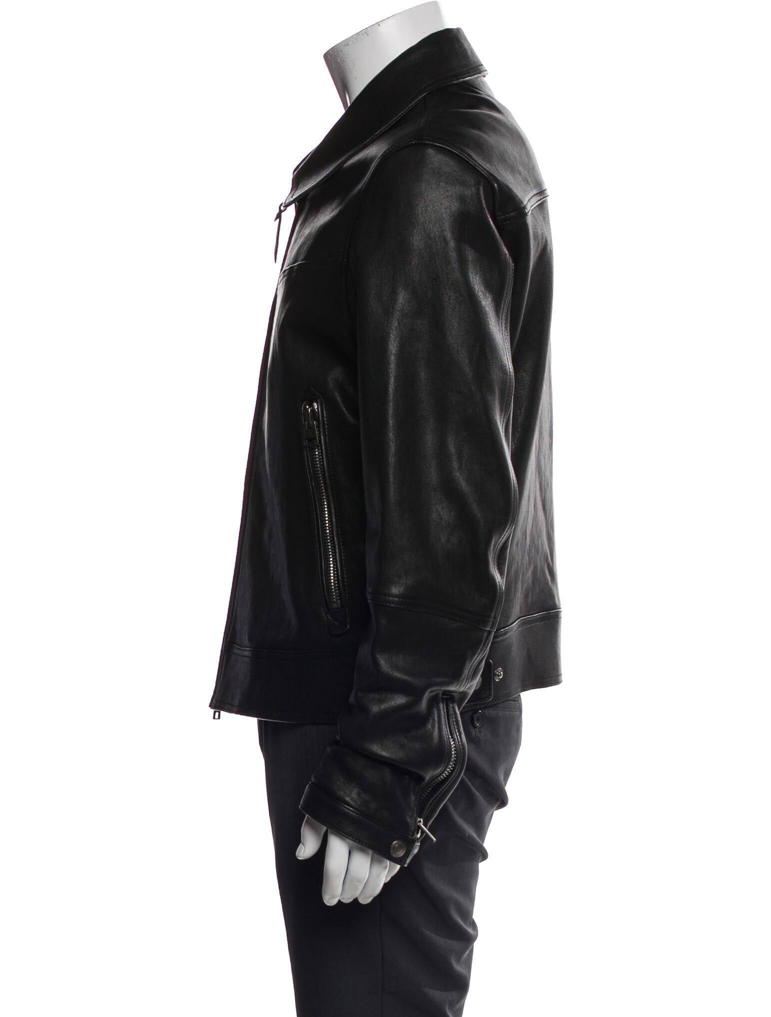 Tom Ford Lambskin Moto Jacket
