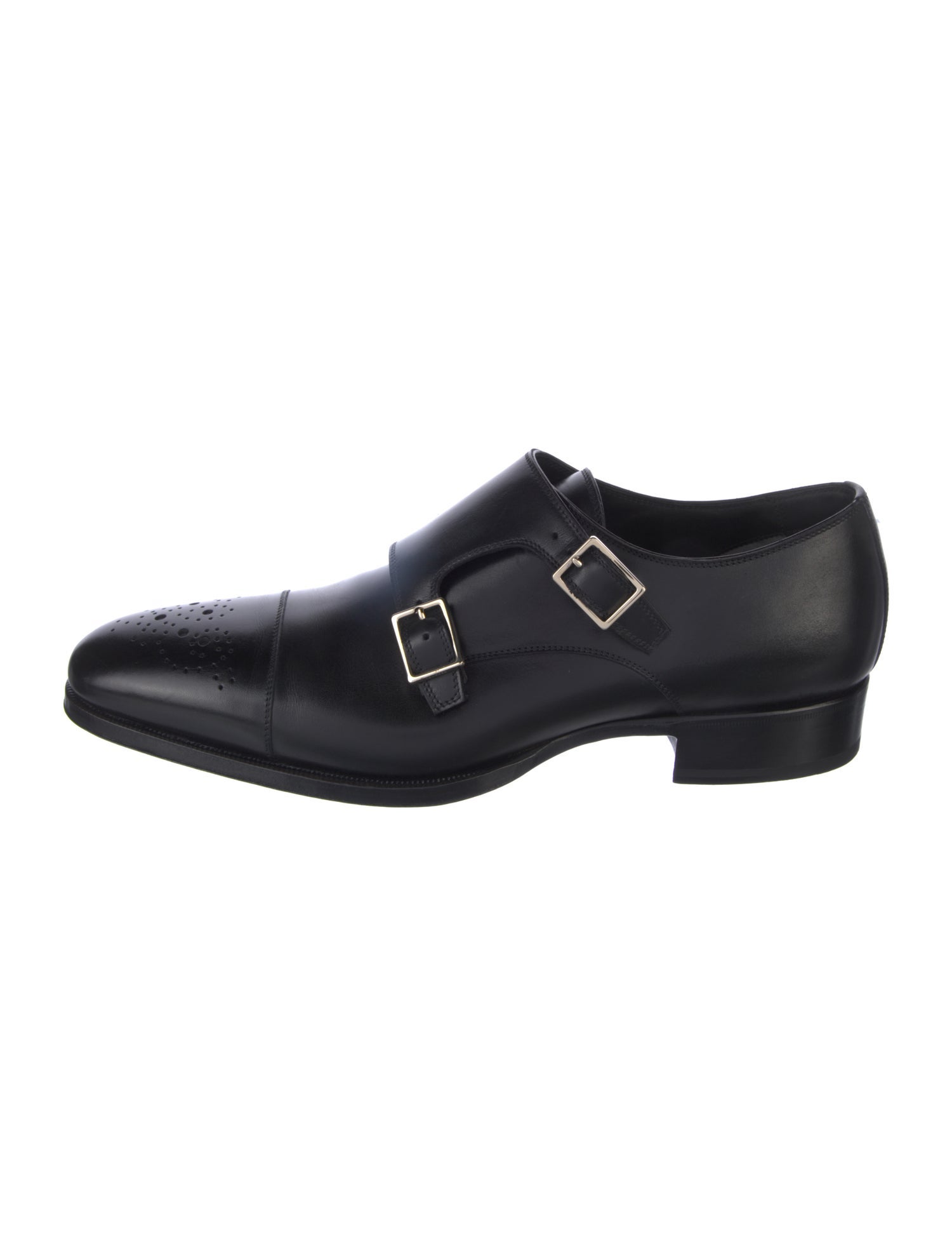 Tom Ford Leather Monk Straps