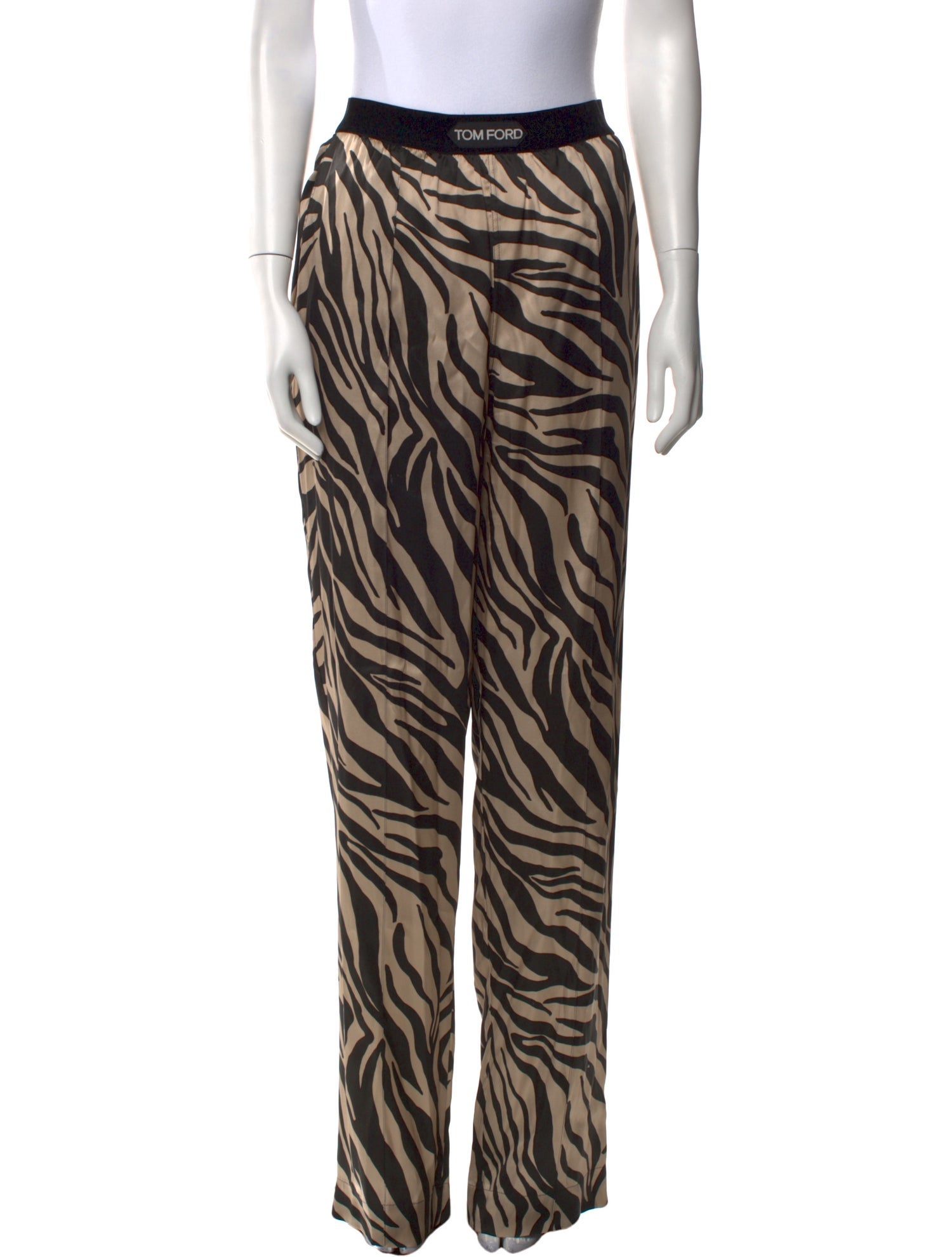 Tom Ford Silk Wide Leg Pants