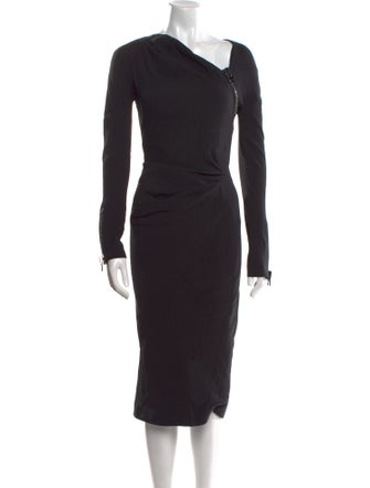 Tom Ford Silk Midi Length Dress