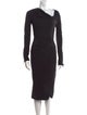 Tom Ford Silk Midi Length Dress