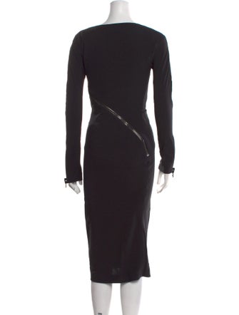 Tom Ford Silk Midi Length Dress