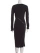 Tom Ford Silk Midi Length Dress