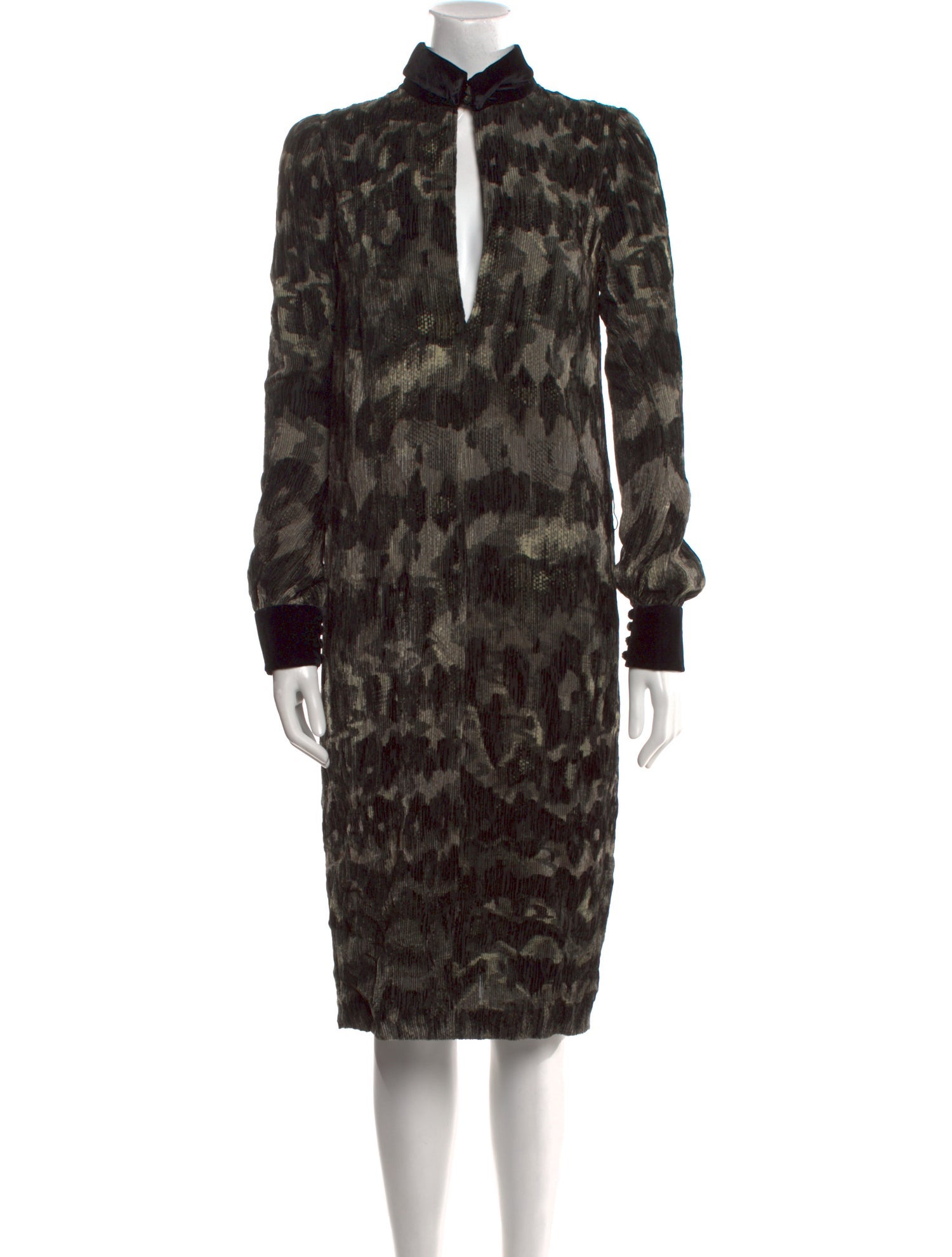 Tom Ford Silk Midi Length Dress