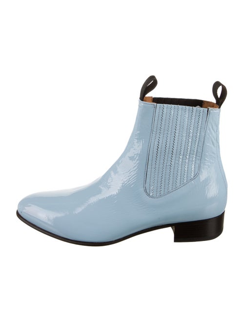 Tom Ford Patent Leather Chelsea Boots