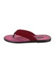 Tom Ford Velvet Flip Flops