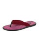 Tom Ford Velvet Flip Flops