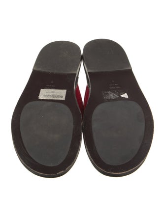 Tom Ford Velvet Flip Flops
