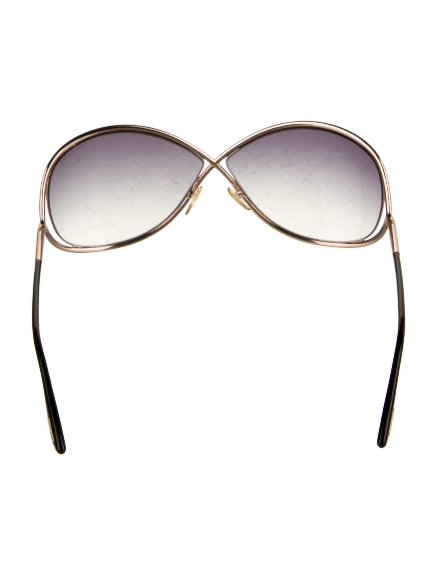 Tom Ford Oversize Gradient Sunglasses
