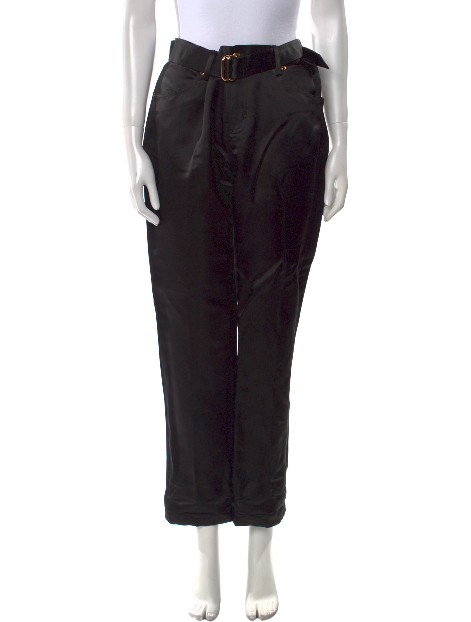 Tom Ford Silk Straight Leg Pants