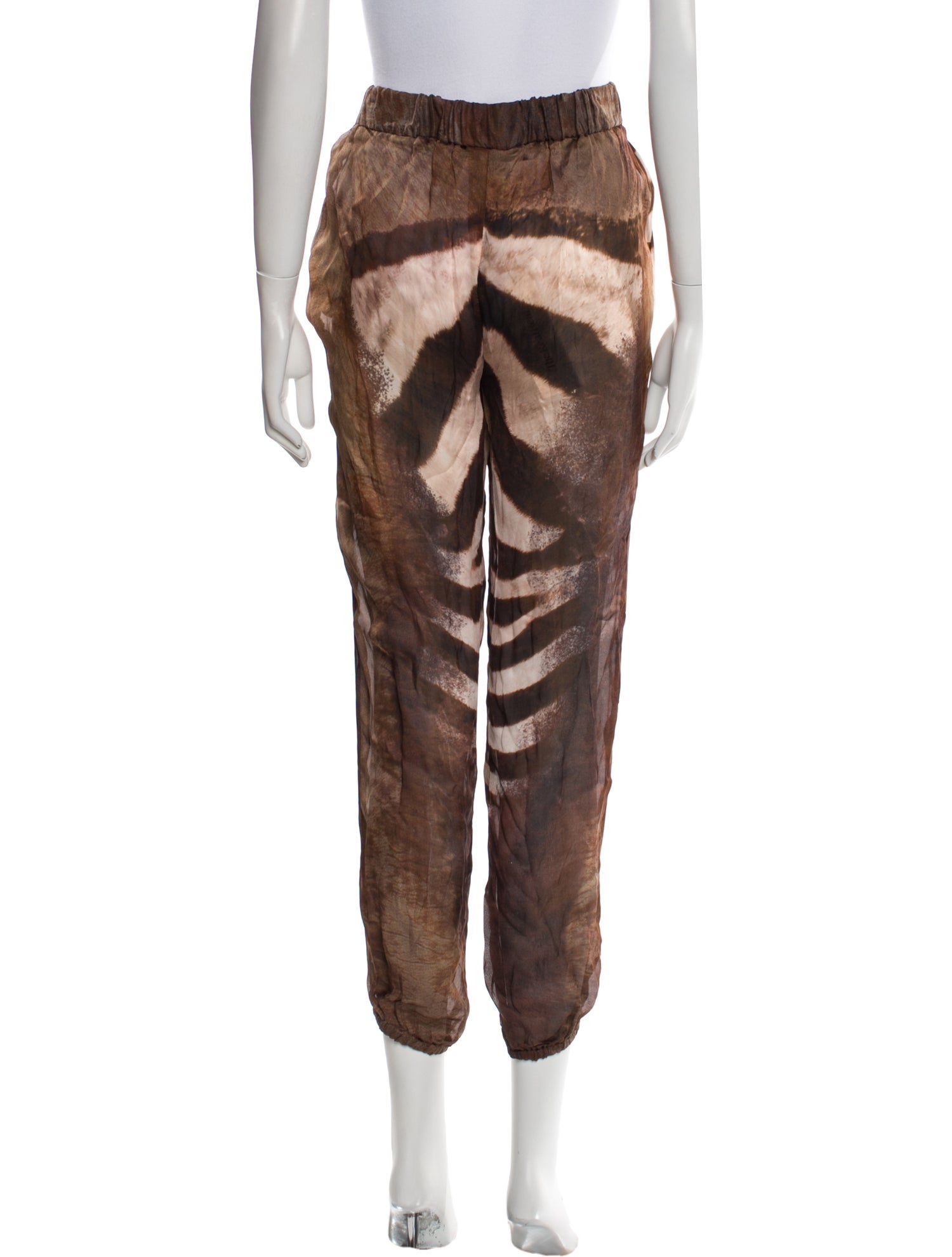 Tom Ford Printed Skinny Leg Pants