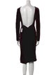 Tom Ford Velvet Midi Length Dress