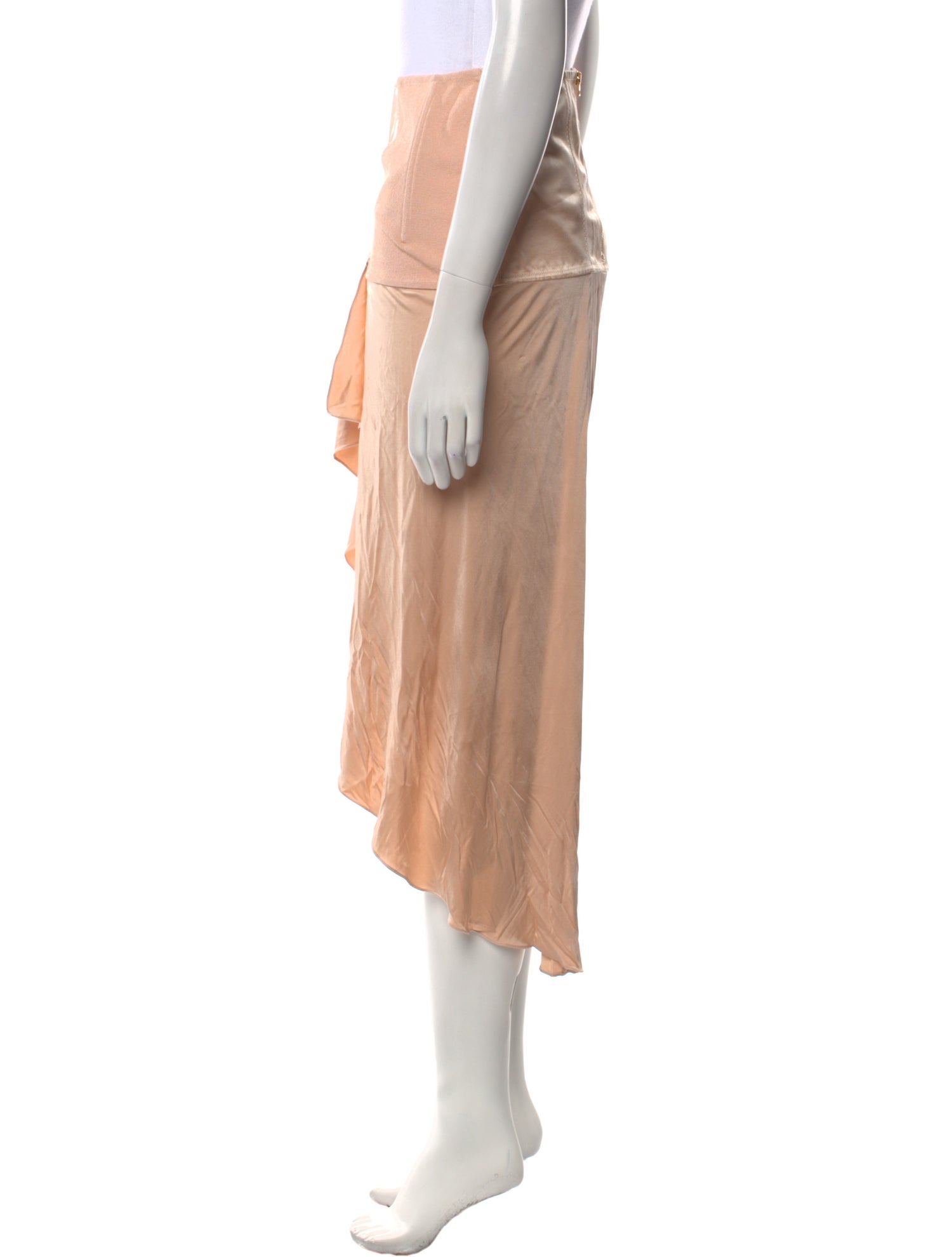 Tom Ford Silk Midi Length Skirt