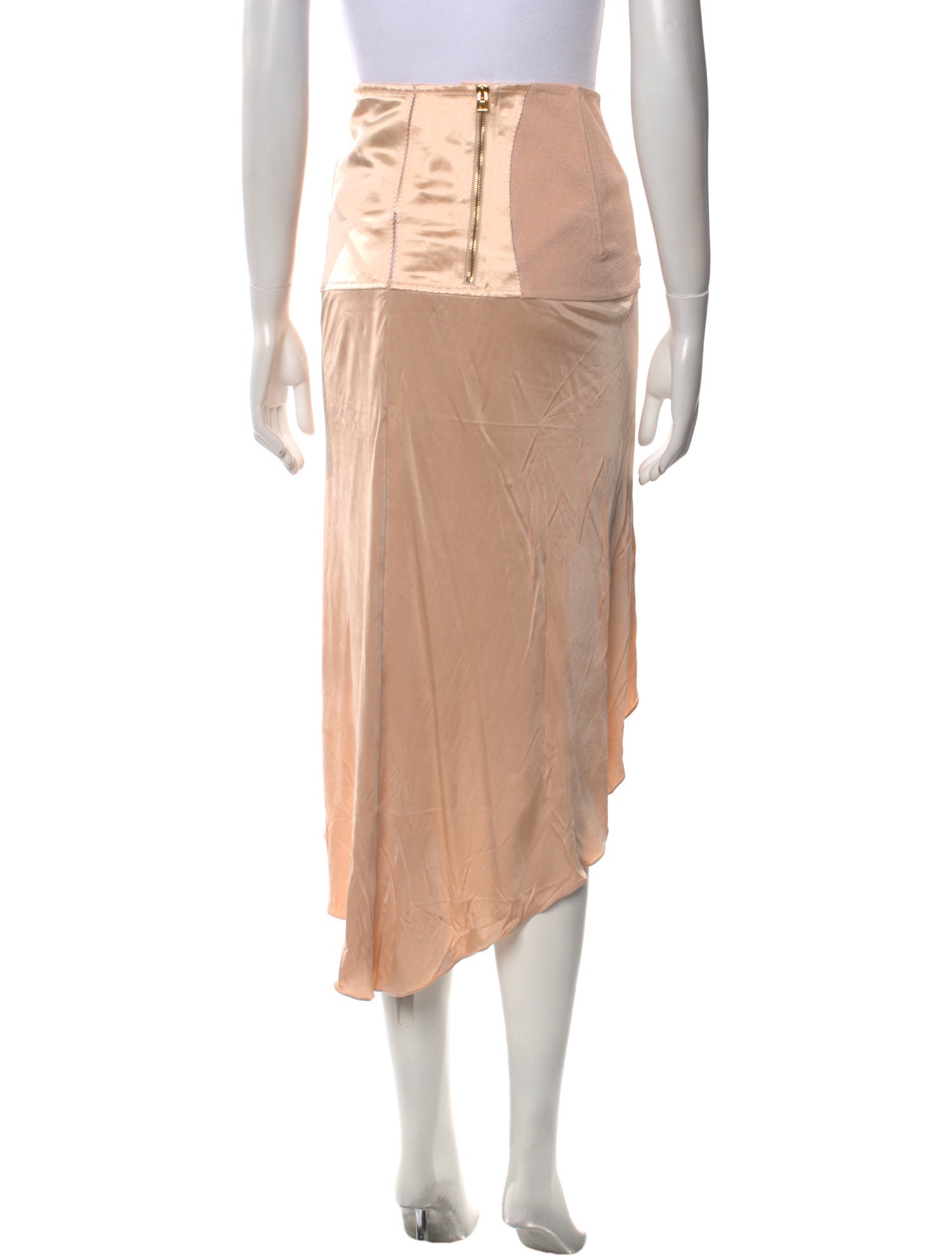 Tom Ford Silk Midi Length Skirt