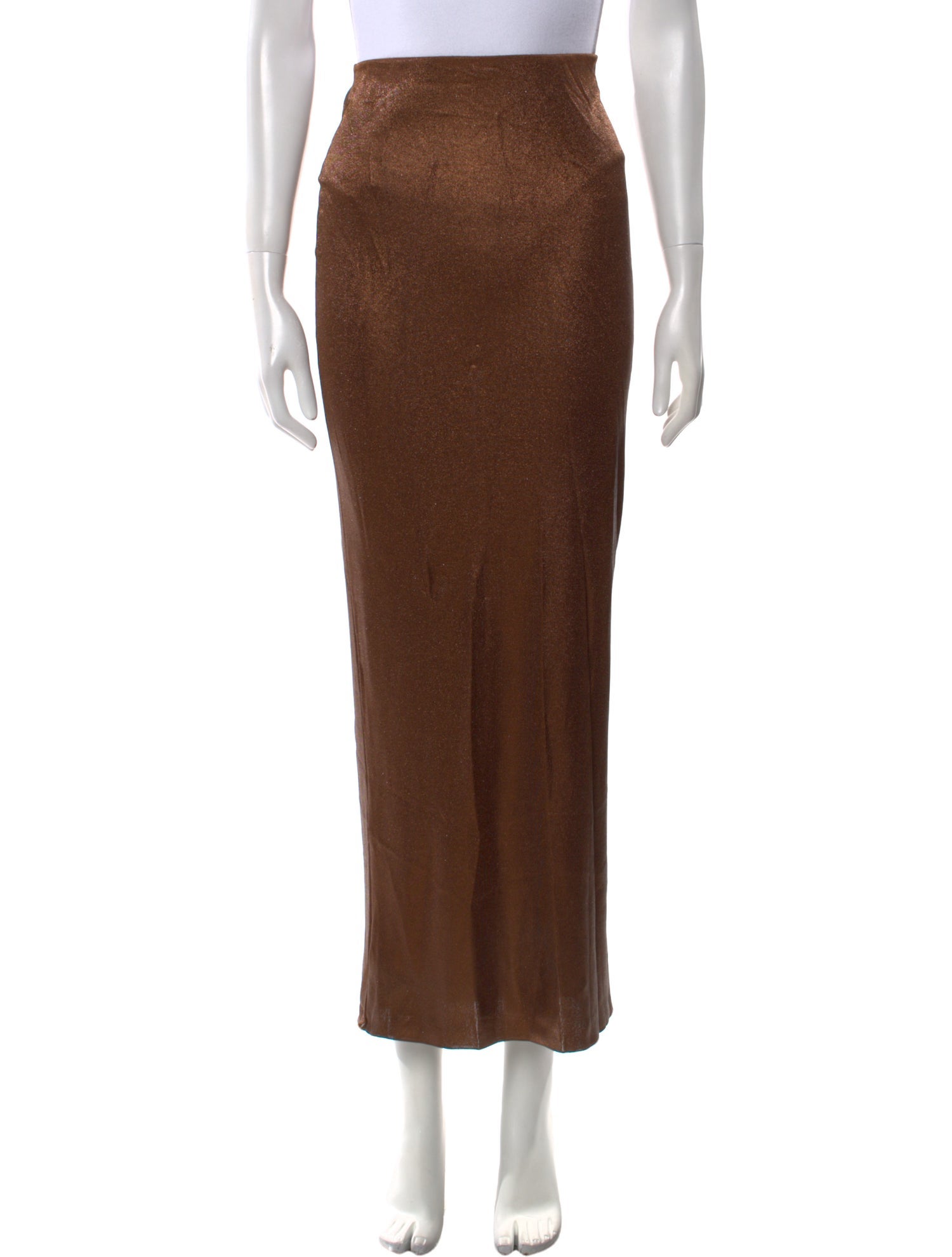 Tom Ford Glitter Accents Midi Length Skirt