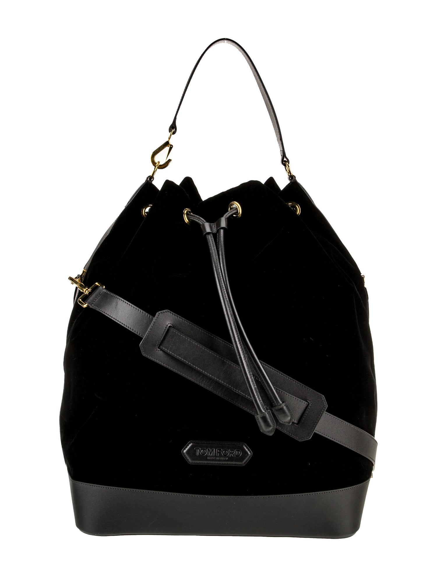 Tom Ford Velvet Bucket Bag