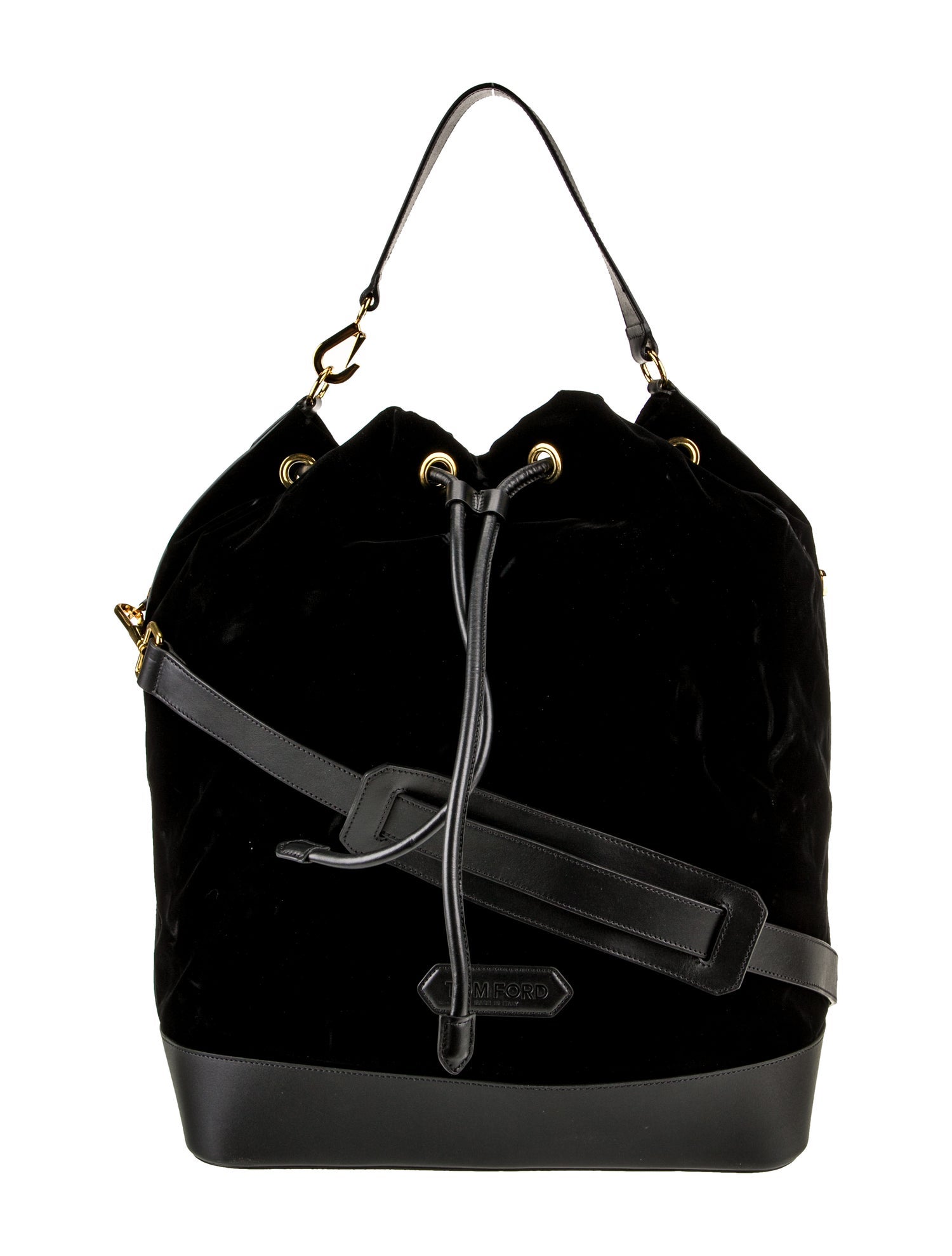 Tom Ford Velvet Bucket Bag