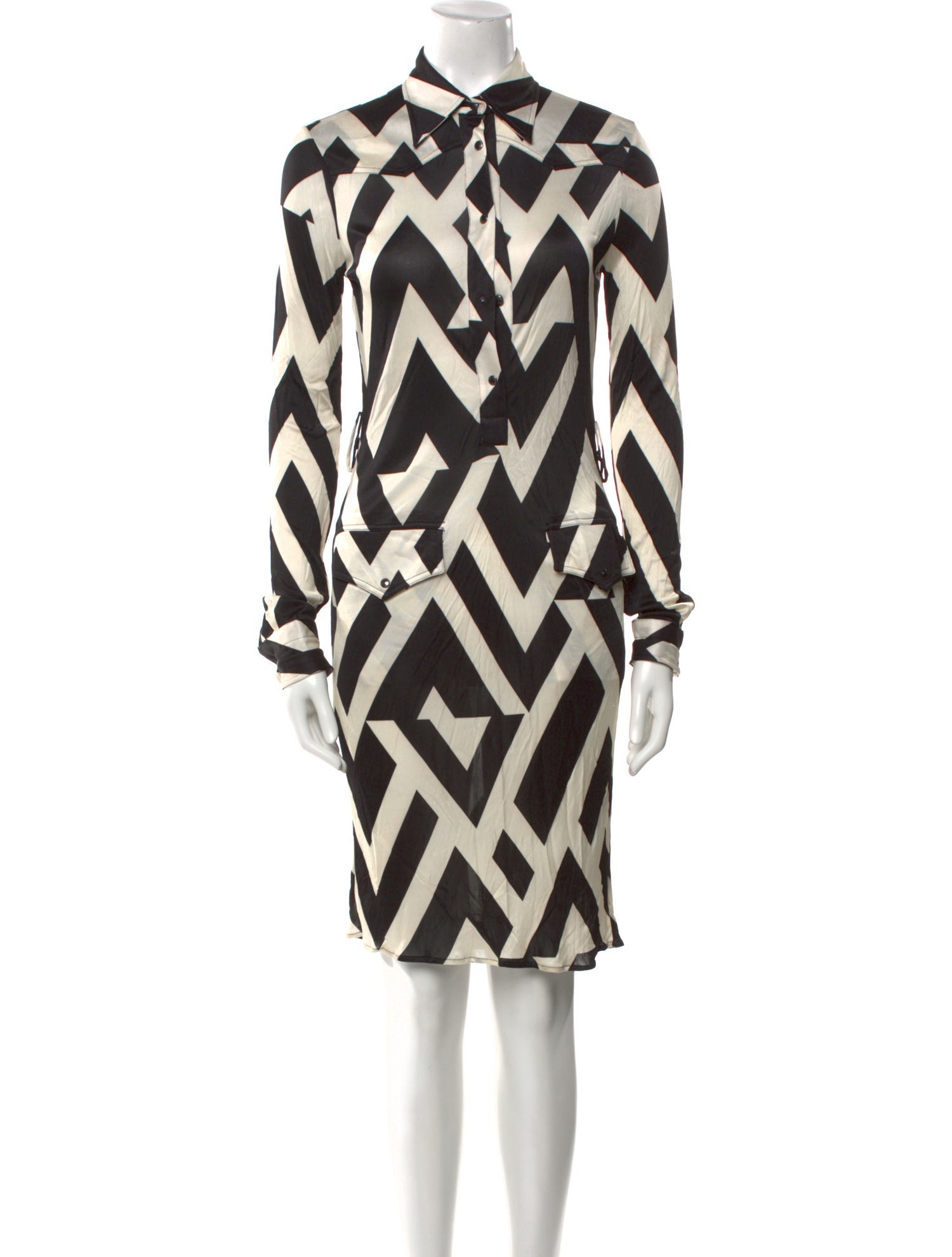 Tom Ford Silk Knee-Length Dress