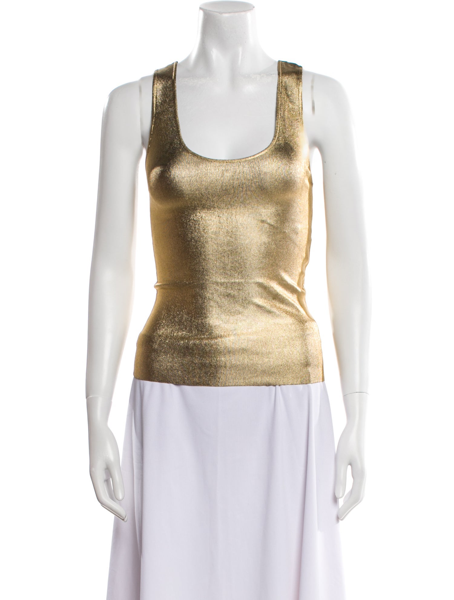 Tom Ford Scoop Neck Sleeveless Top w/ Tags