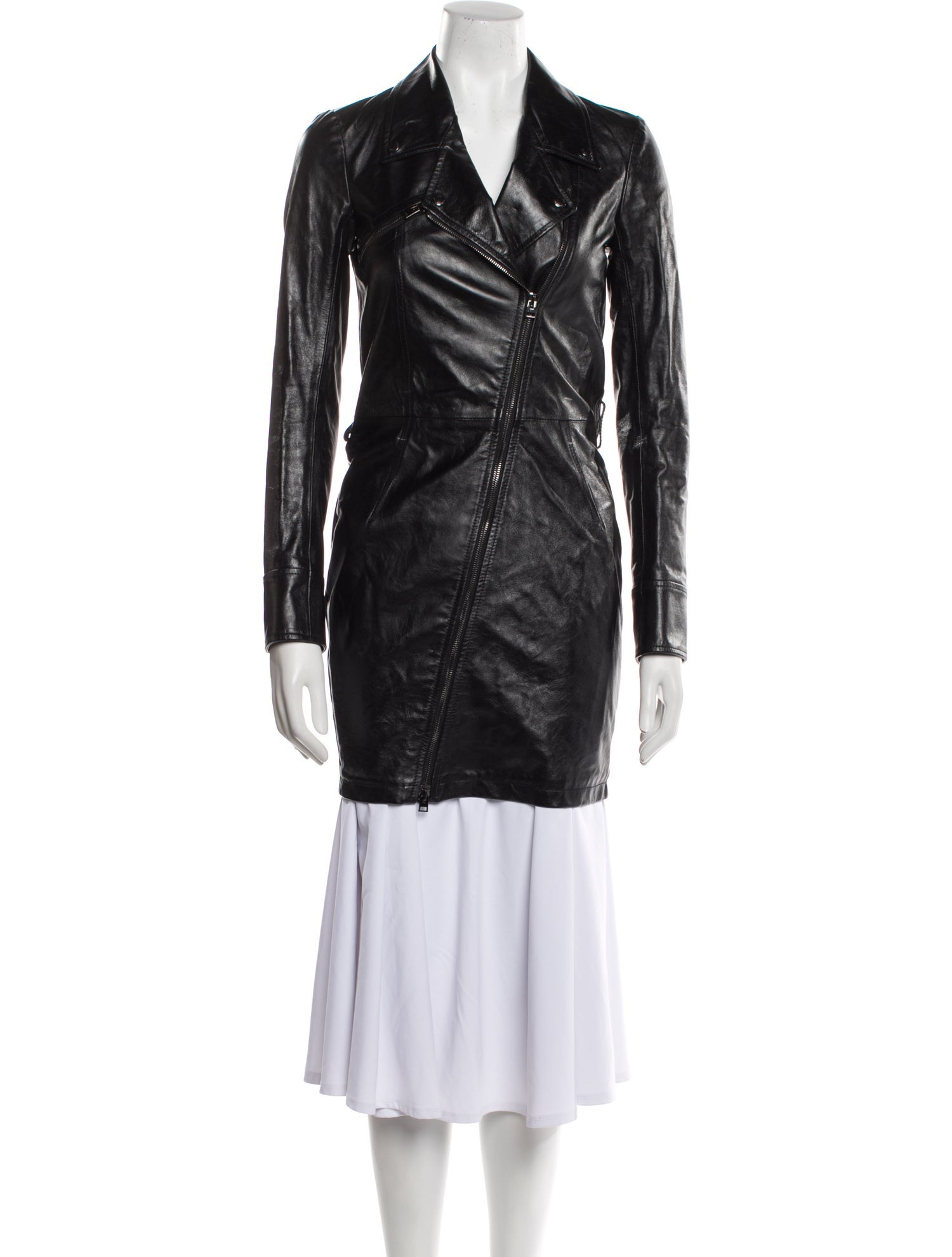 Tom Ford Faux Leather Coat